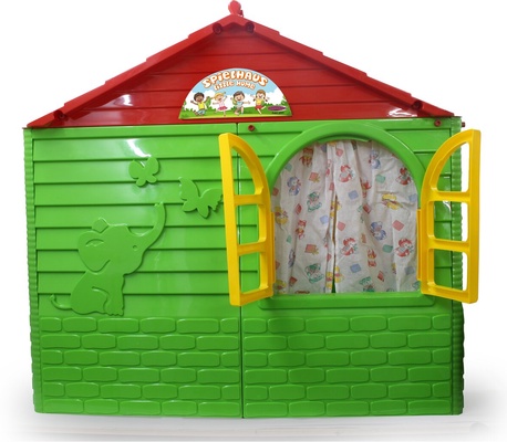 Casita de Juegos Jardin Little Home Verde